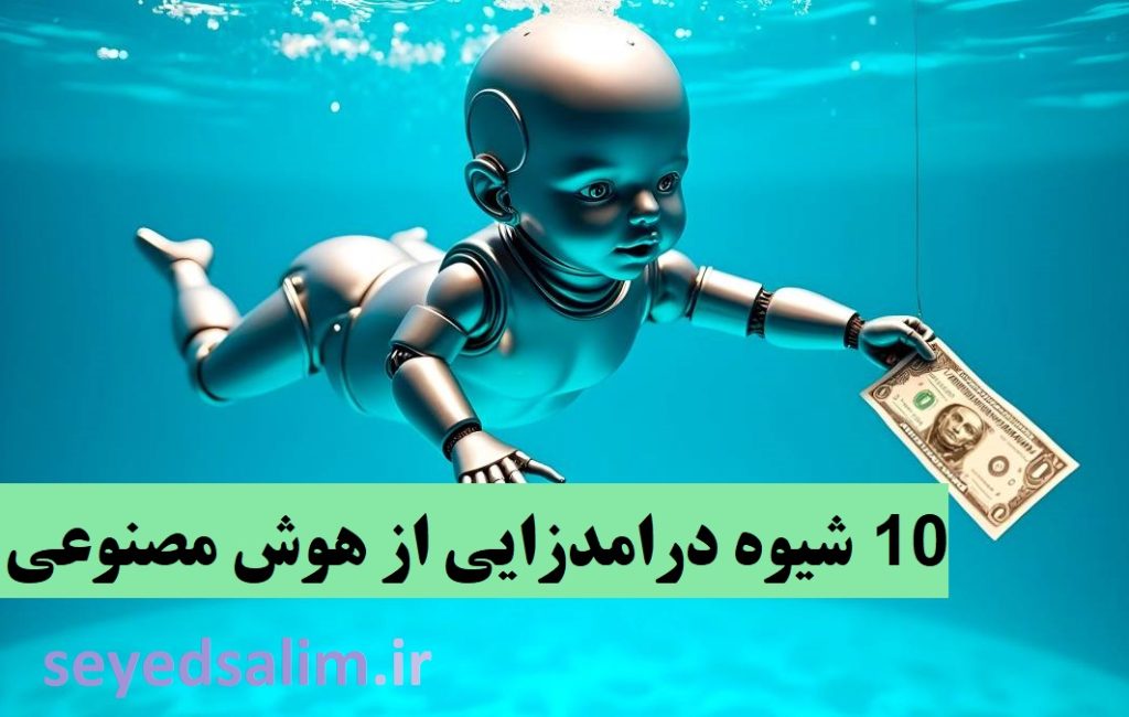 10 شیوه درامدزایی از هوش مصنوعی-